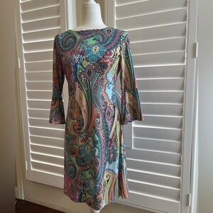 Tommy Hilfiger Paisley Dress Size 4